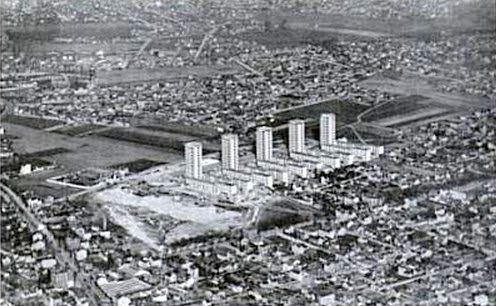 vue aérienne camp Drancy